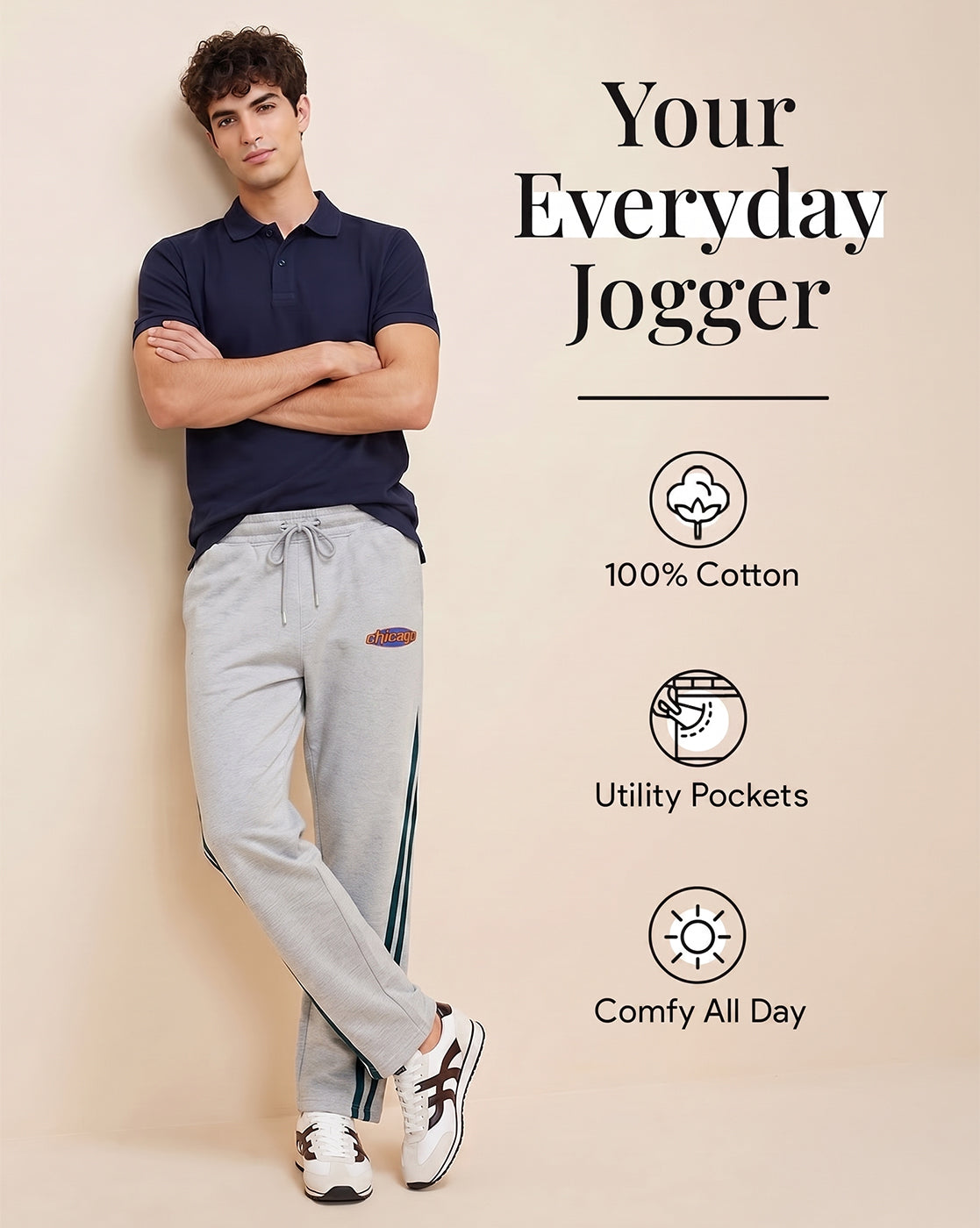 Chicago Straight Fit Joggers