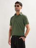 Matrix Poly Textured Polo T-Shirt