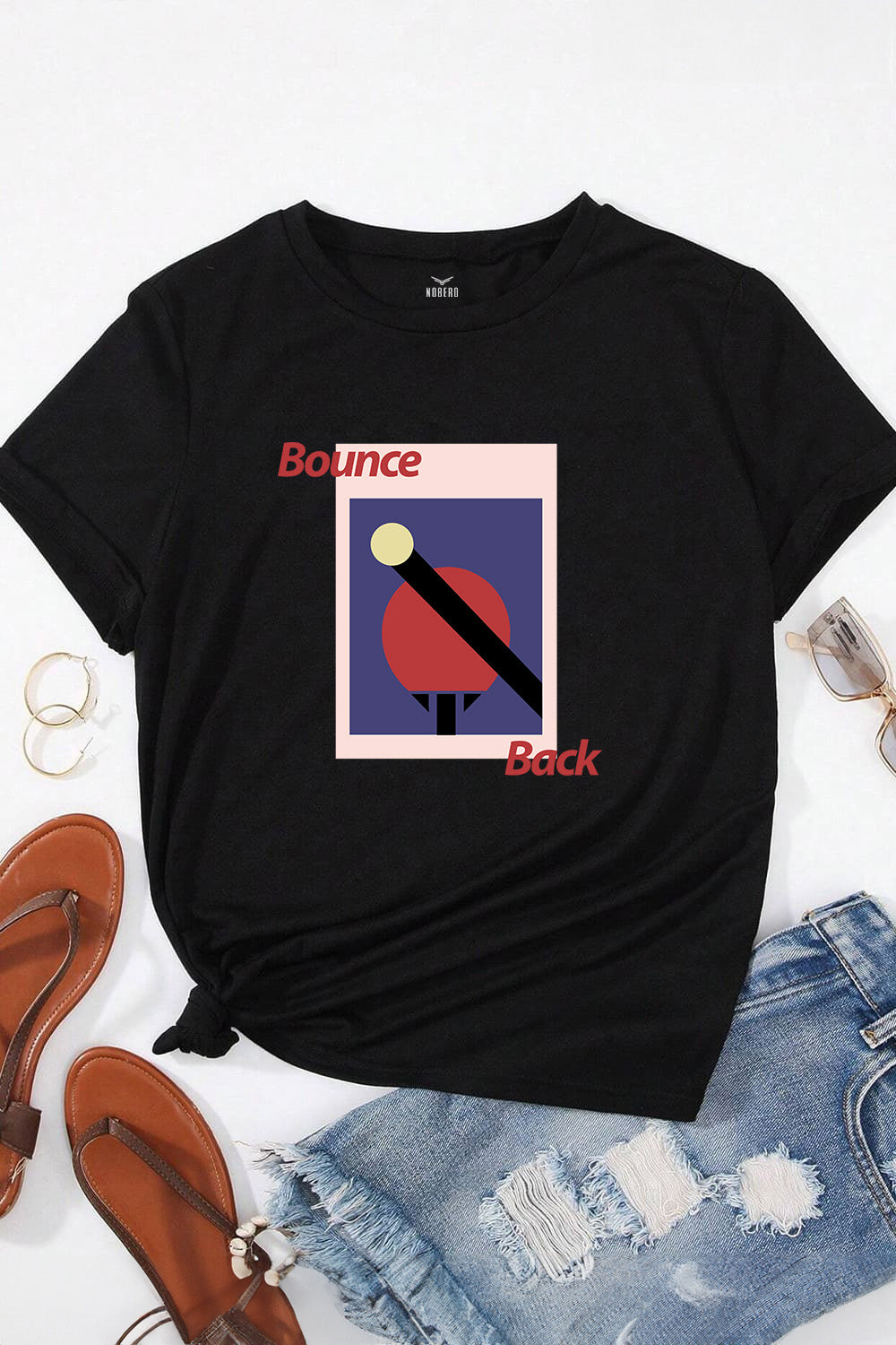 Boyfriend Bounce back Classic Fit T-Shirt