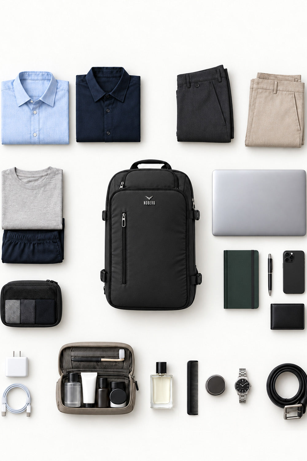 Nobero Vacuum Compression Travel Backpack