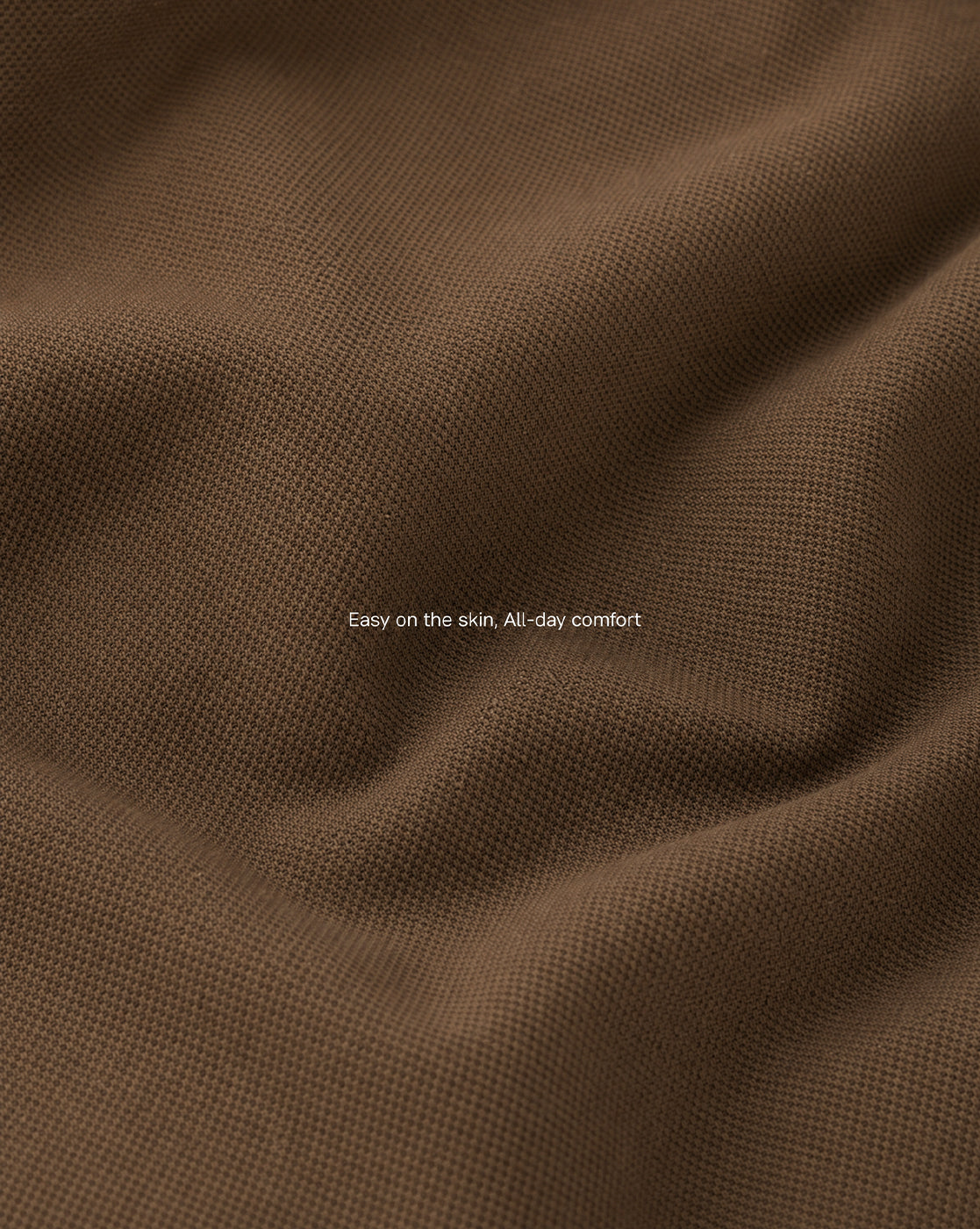 Zip Collar Polo T-Shirt