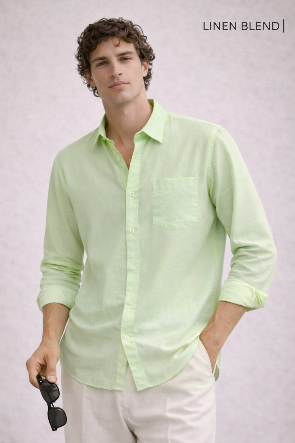 Breezy Linen Cotton Blend Shirt