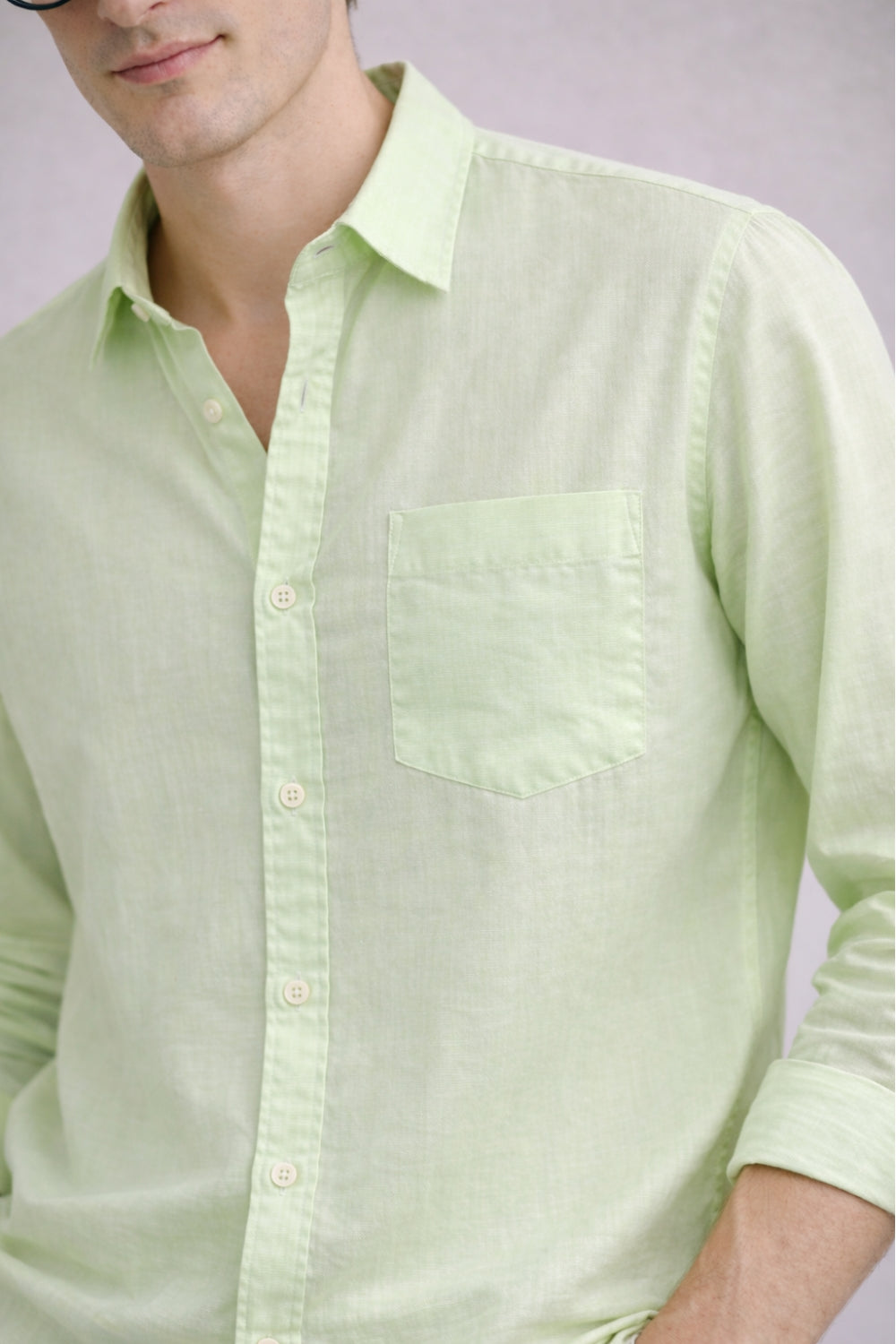 Breezy Linen Cotton Blend Shirt