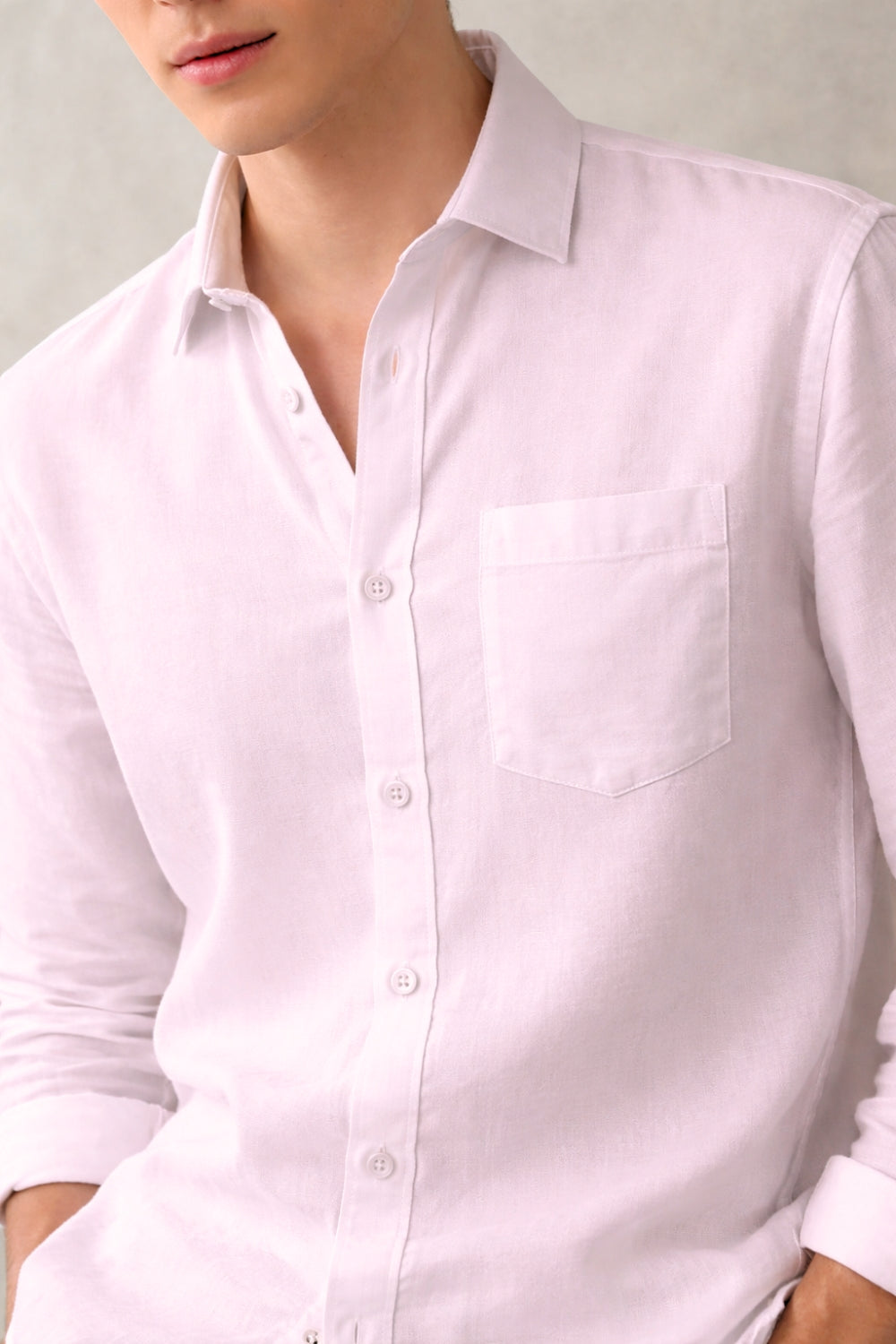Breezy Linen Cotton Blend Shirt