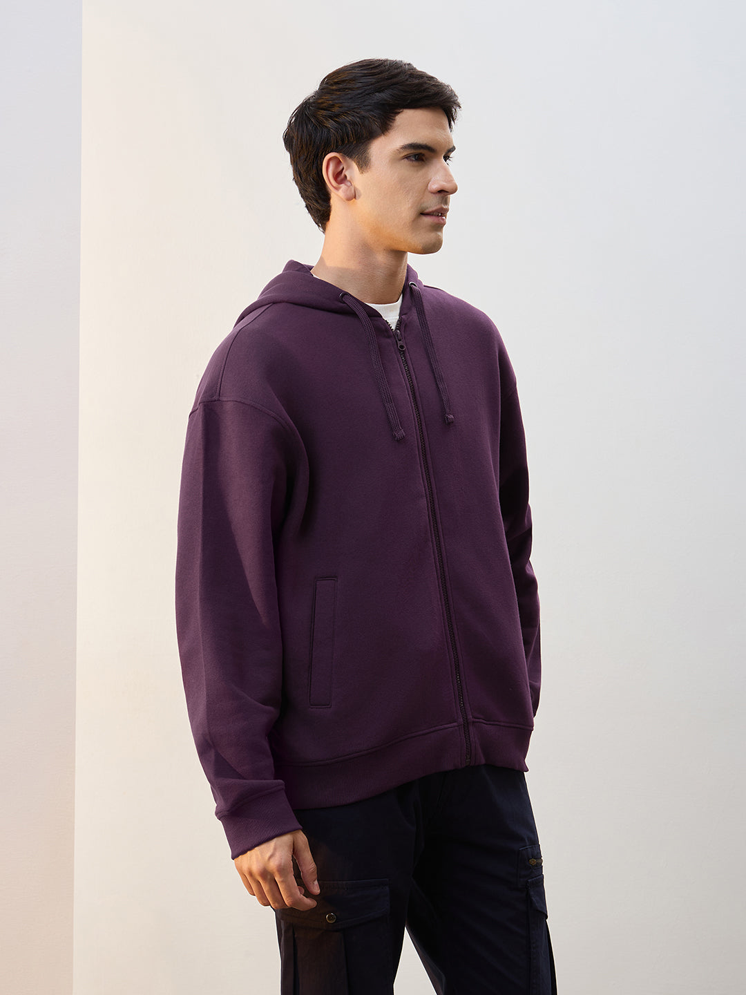 Oversized Zipper Hoodie