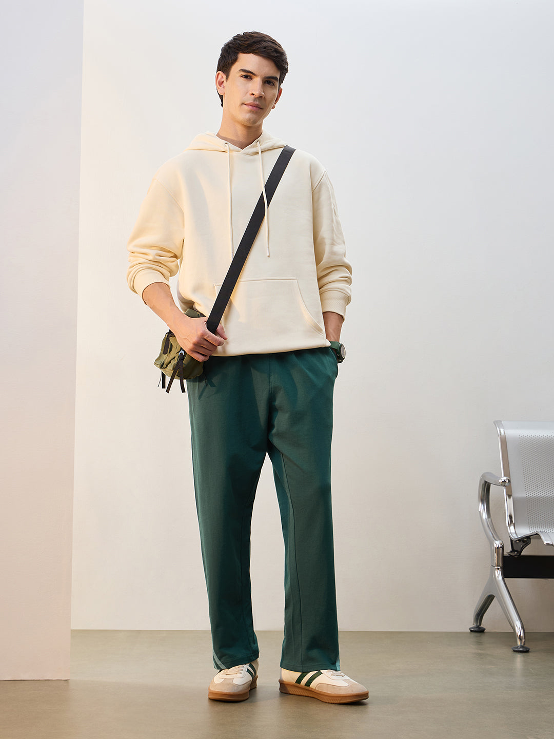 Stripe Track Oversized Jogger