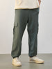 Cotton Twill Cargo Joggers