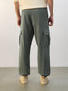 Cotton Twill Cargo Joggers