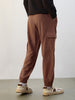 Cotton Twill Cargo Joggers