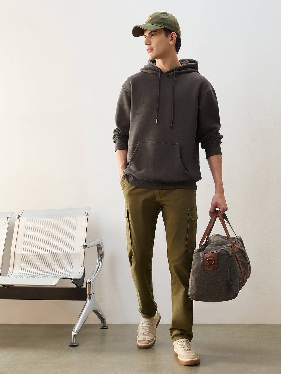 Nobero Heavy Fleece Oversized Hoodie