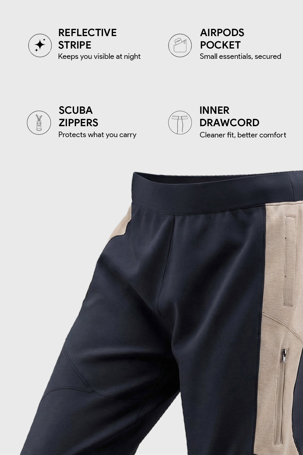 Straight Fit Travel Pants