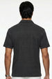 Textured Zip Polo