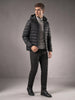 Men’s Hooded Quilted Puffer Jacket
