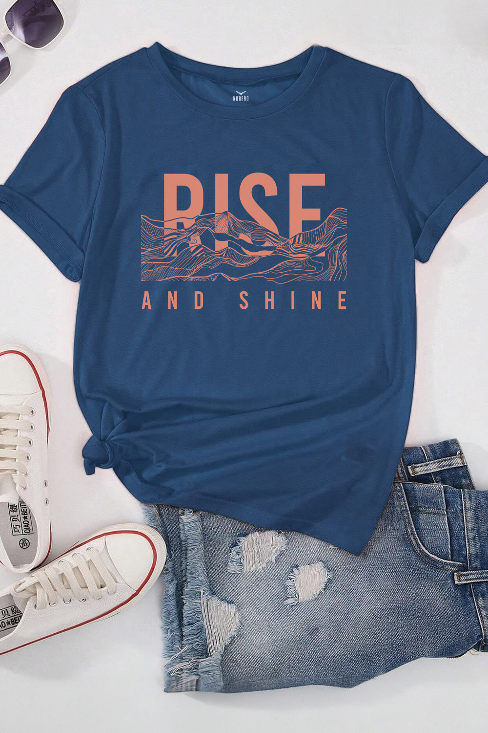 Boyfriend Rise and Shine Classic Fit T-Shirt