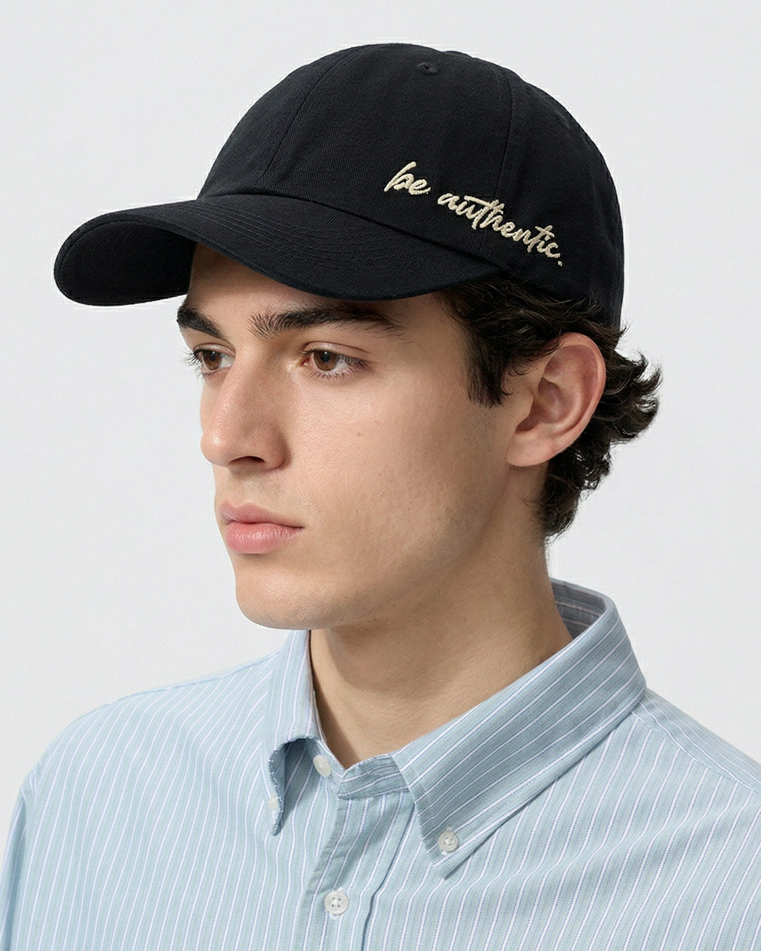 Authentic Script Baseball Cap