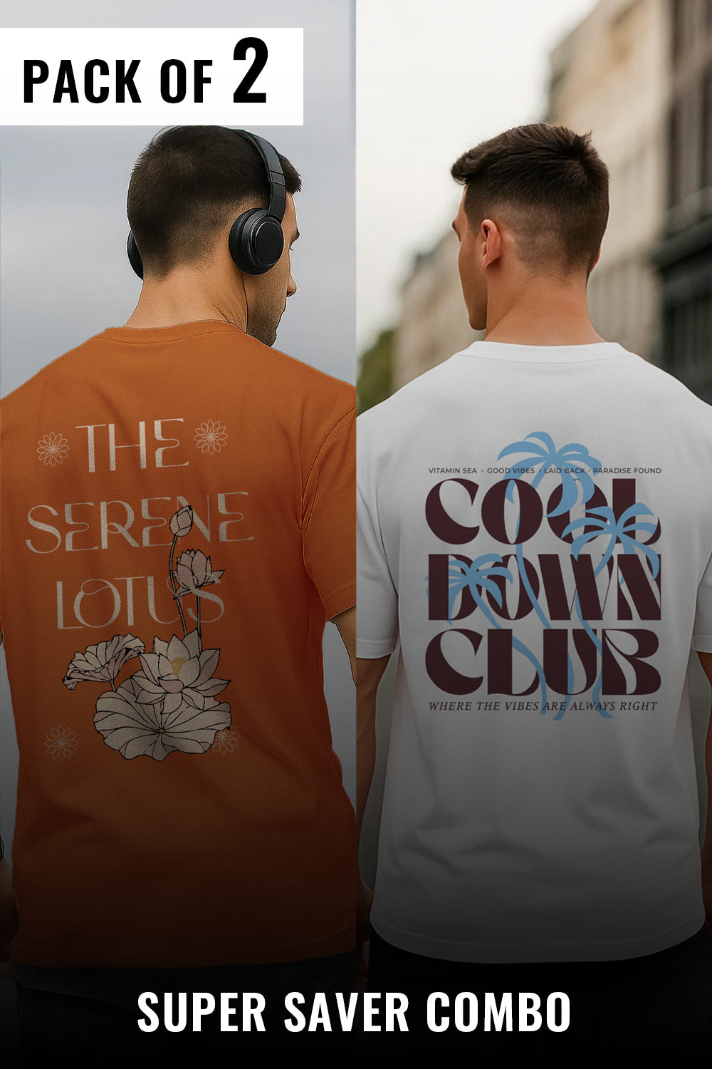 Oversized Tees - 2-Pack