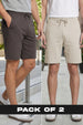 2-Pack Zip Pocket Shorts