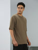 Ottoman Textured Relaxed Fit Tee
