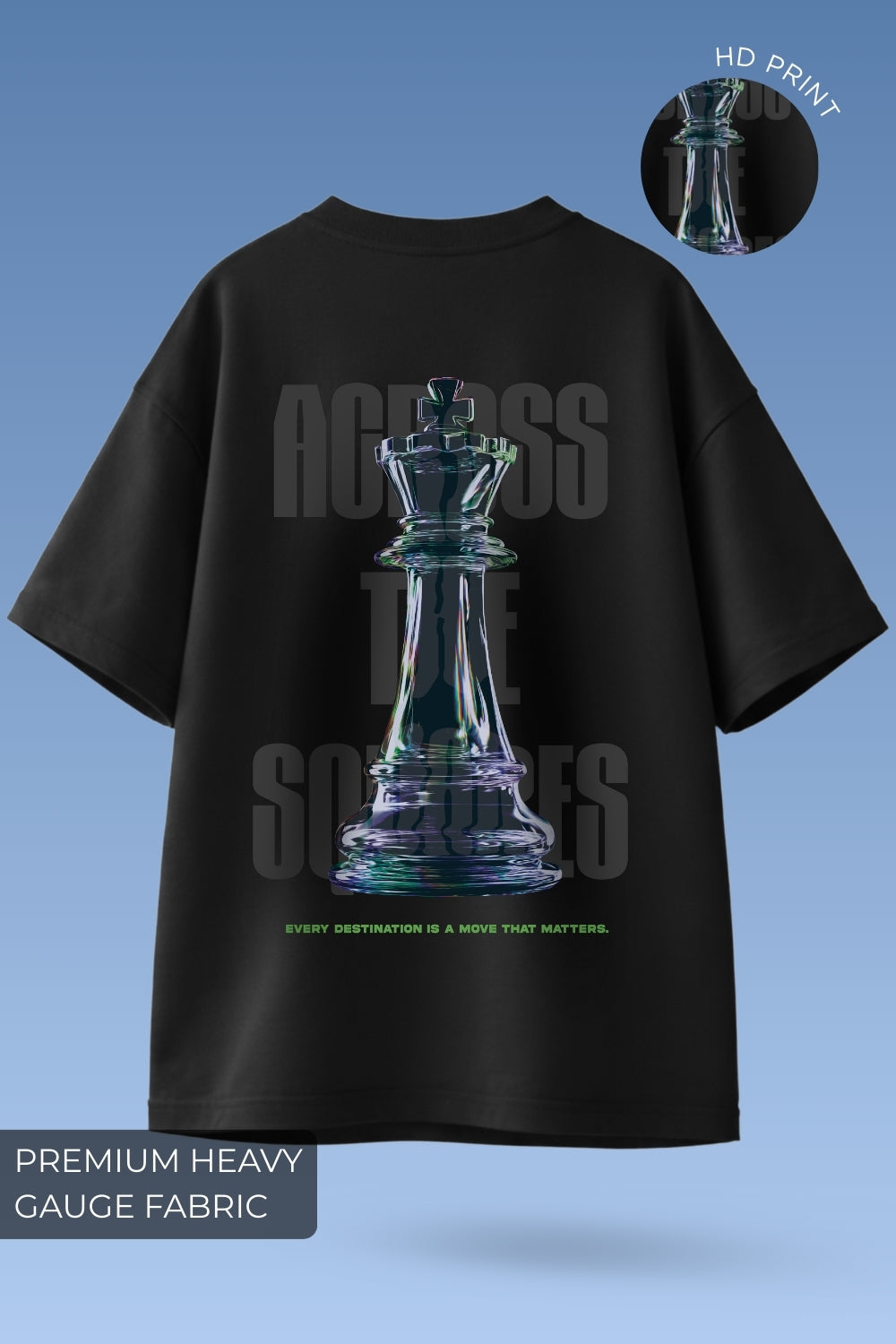 Across The Square Oversized T-Shirt