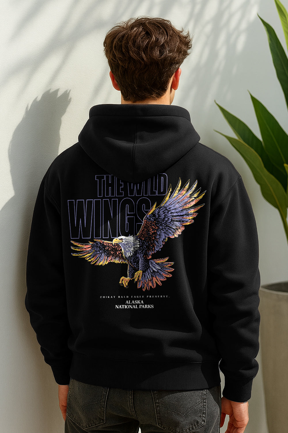 Wild Wings Oversized Hoodie