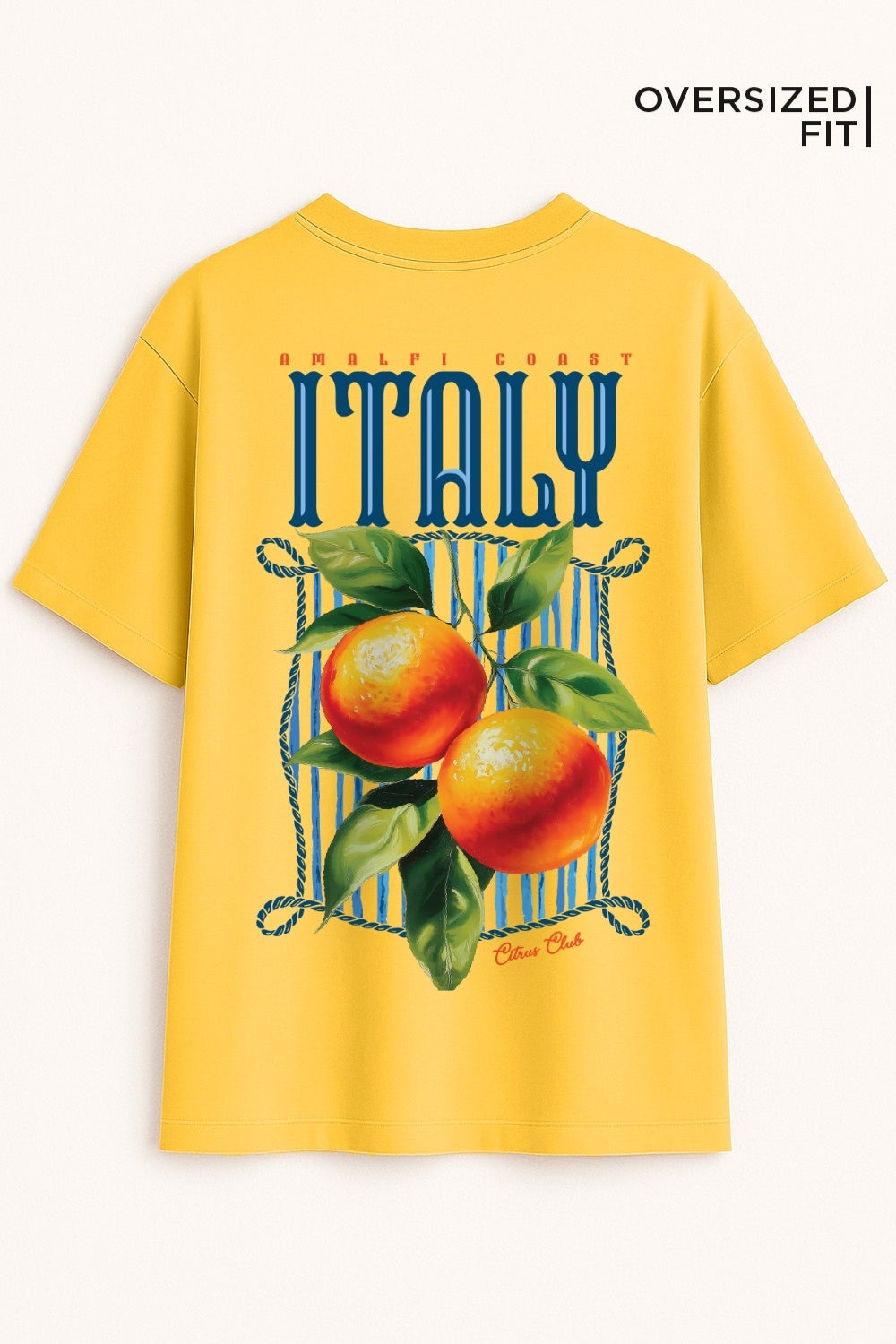 Amalfi Italy Coast Oversized Fit Women Tee