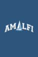 Amalfi With Sail Boat Women Classic Fit Tee
