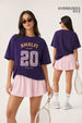 Amalfi Cliffside Oversized Fit Women Tee