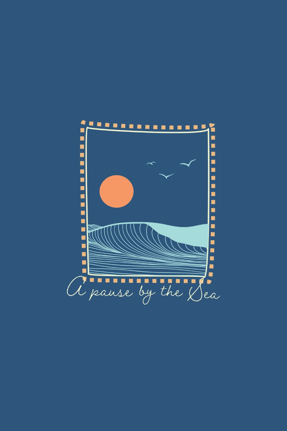 Ampause By The Sea Women Classic Fit Tee