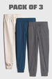 3-Pack Zip Pocket Joggers