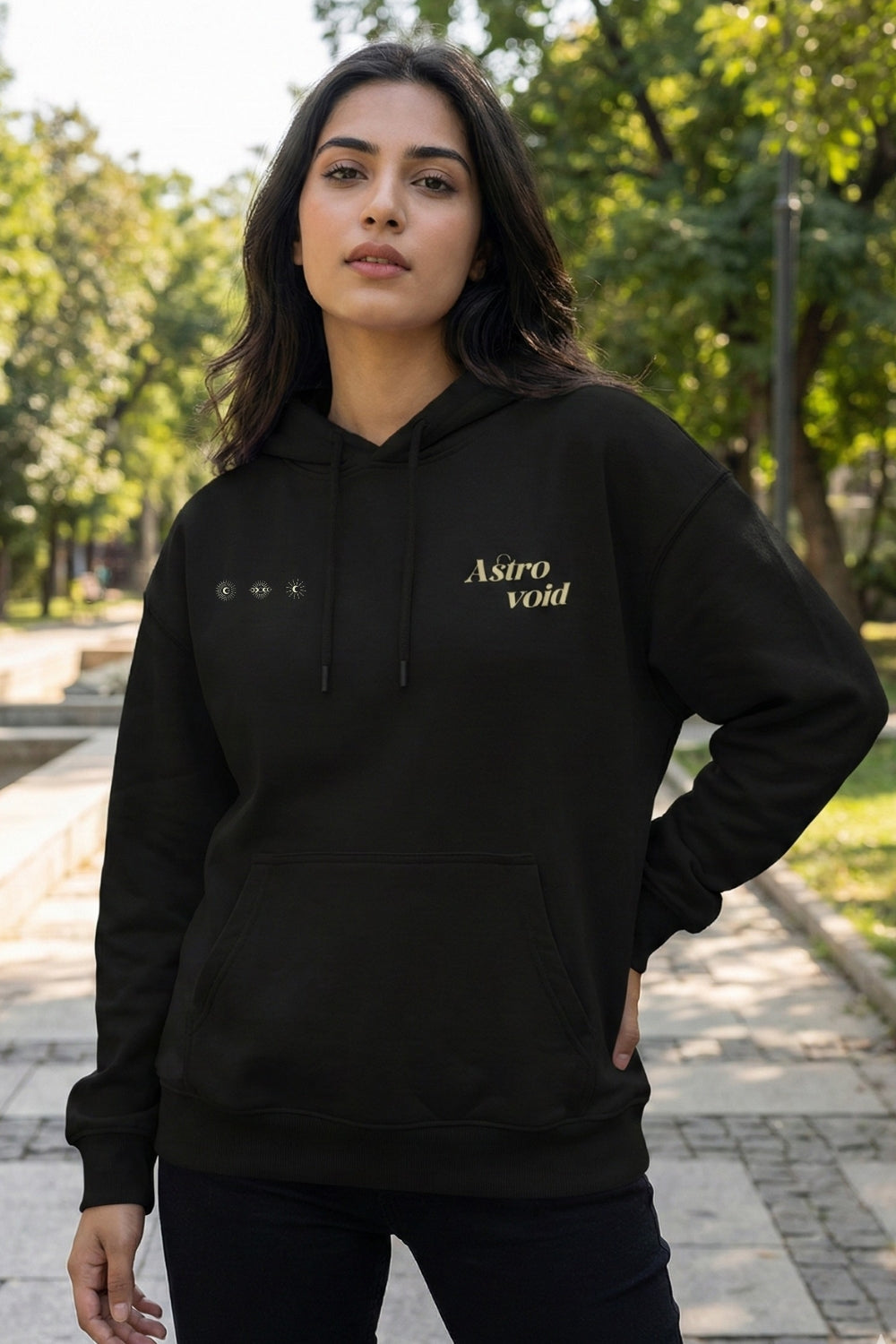 Unisex Astro Void Oversized Hoodie