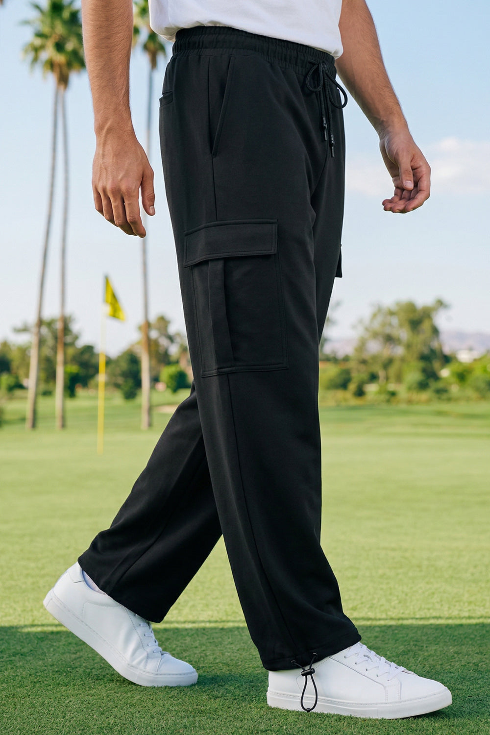 Relaxed Fit Cargo Joggers