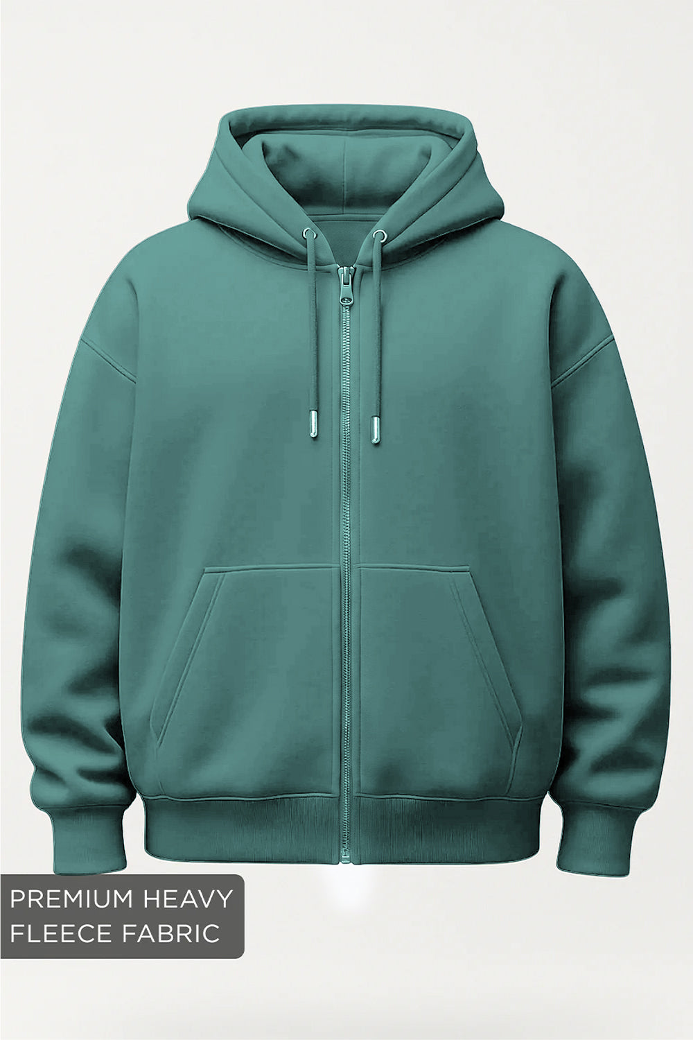 Premium Heavy-Fleece Zipper Hoodie