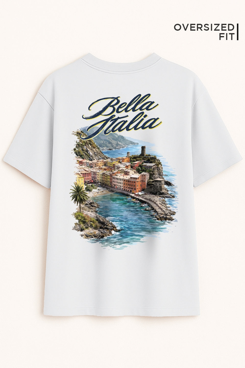 Bella Italia Oversized Fit Women Tee