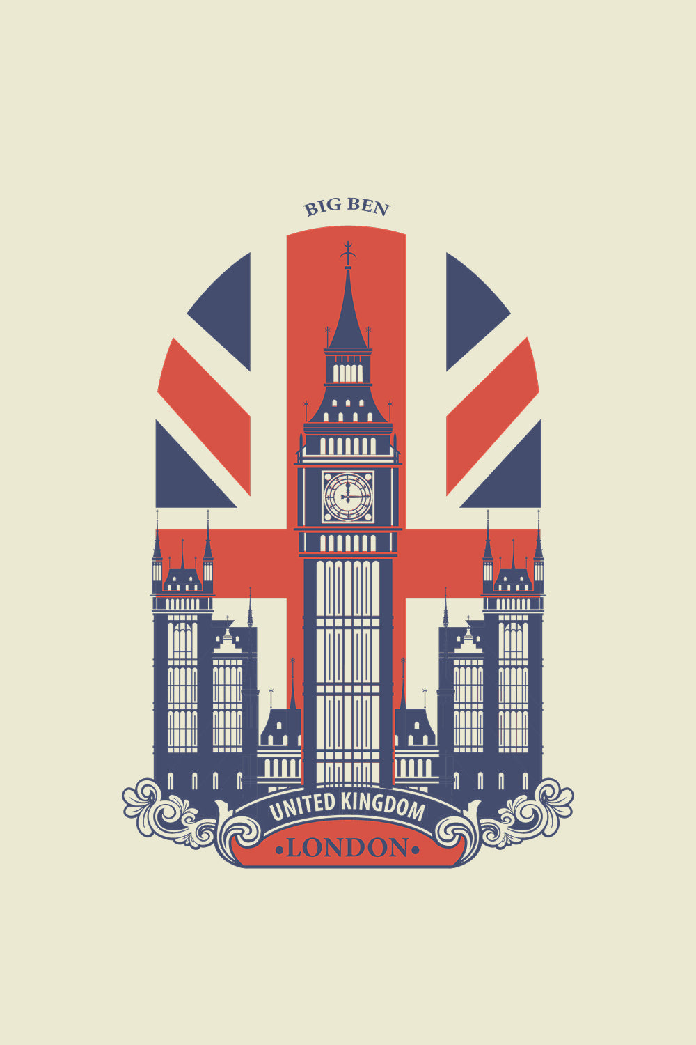 Big Ben Oversized T-Shirt