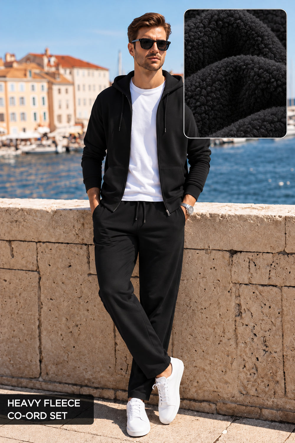 Heavy Duty Oversized Zip Up Co-ord