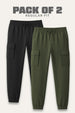 2-Pack Essential Cargo Joggers