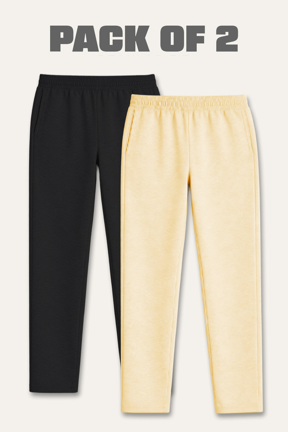 2 Pack -Straight Leg Women's Joggers