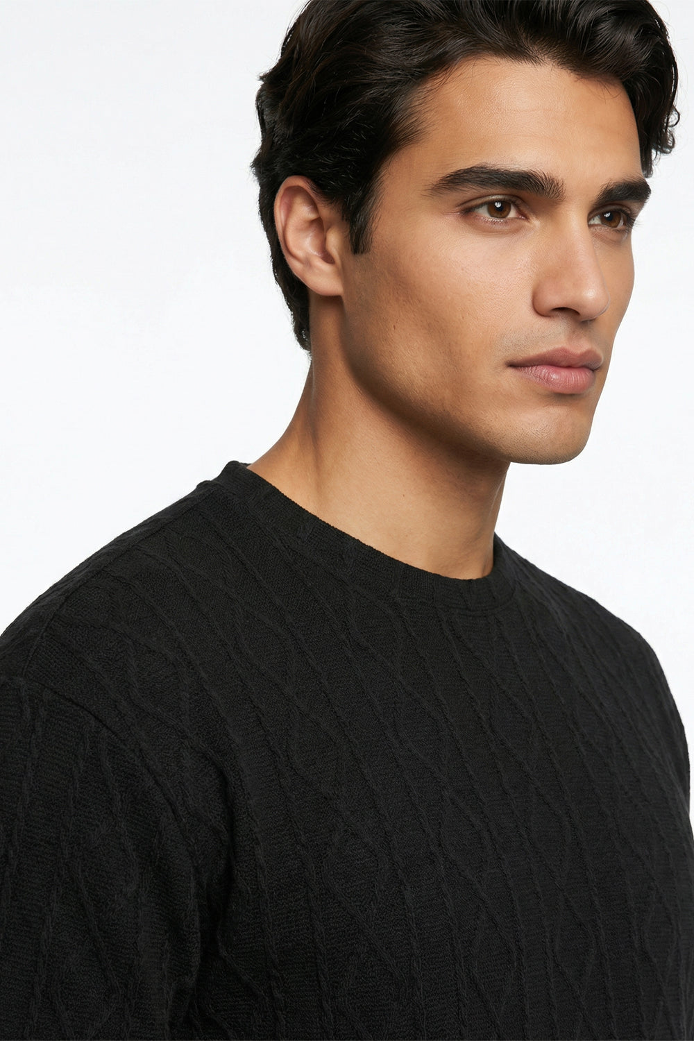 Textured Oversized T-Shirt