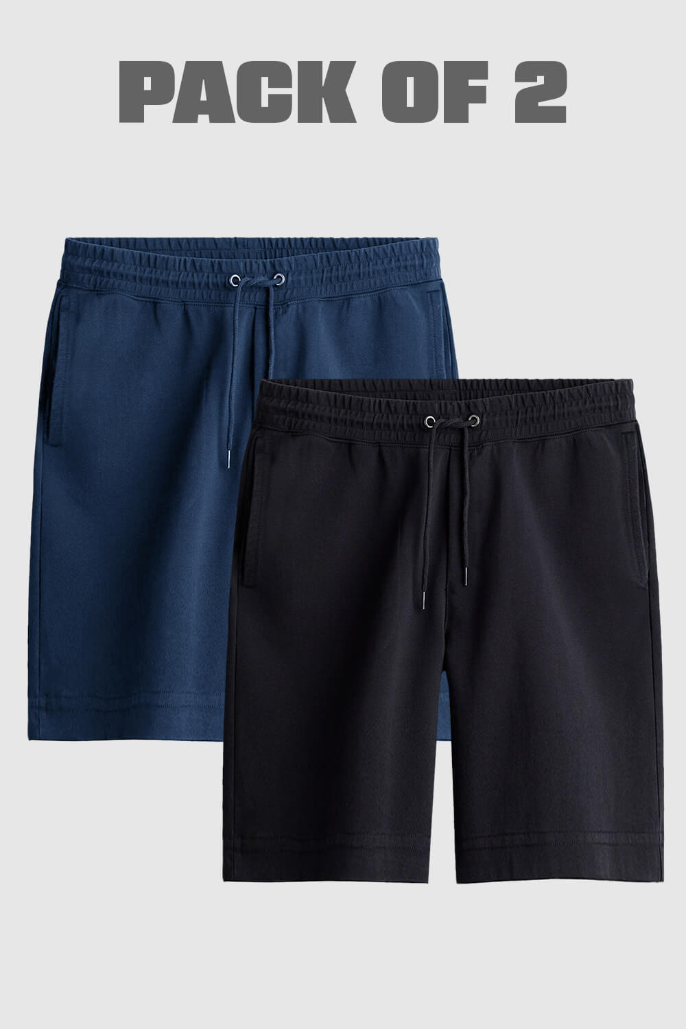 2-Pack Zip-Pocket Summer Shorts