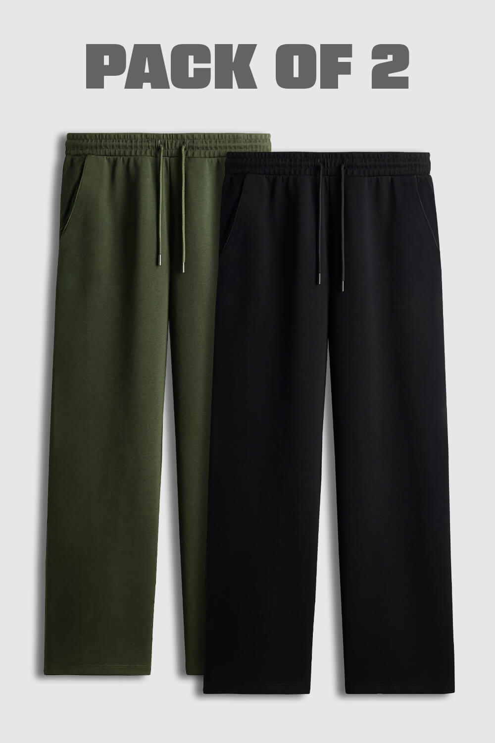 2-Pack Classic Straight Fit Joggers