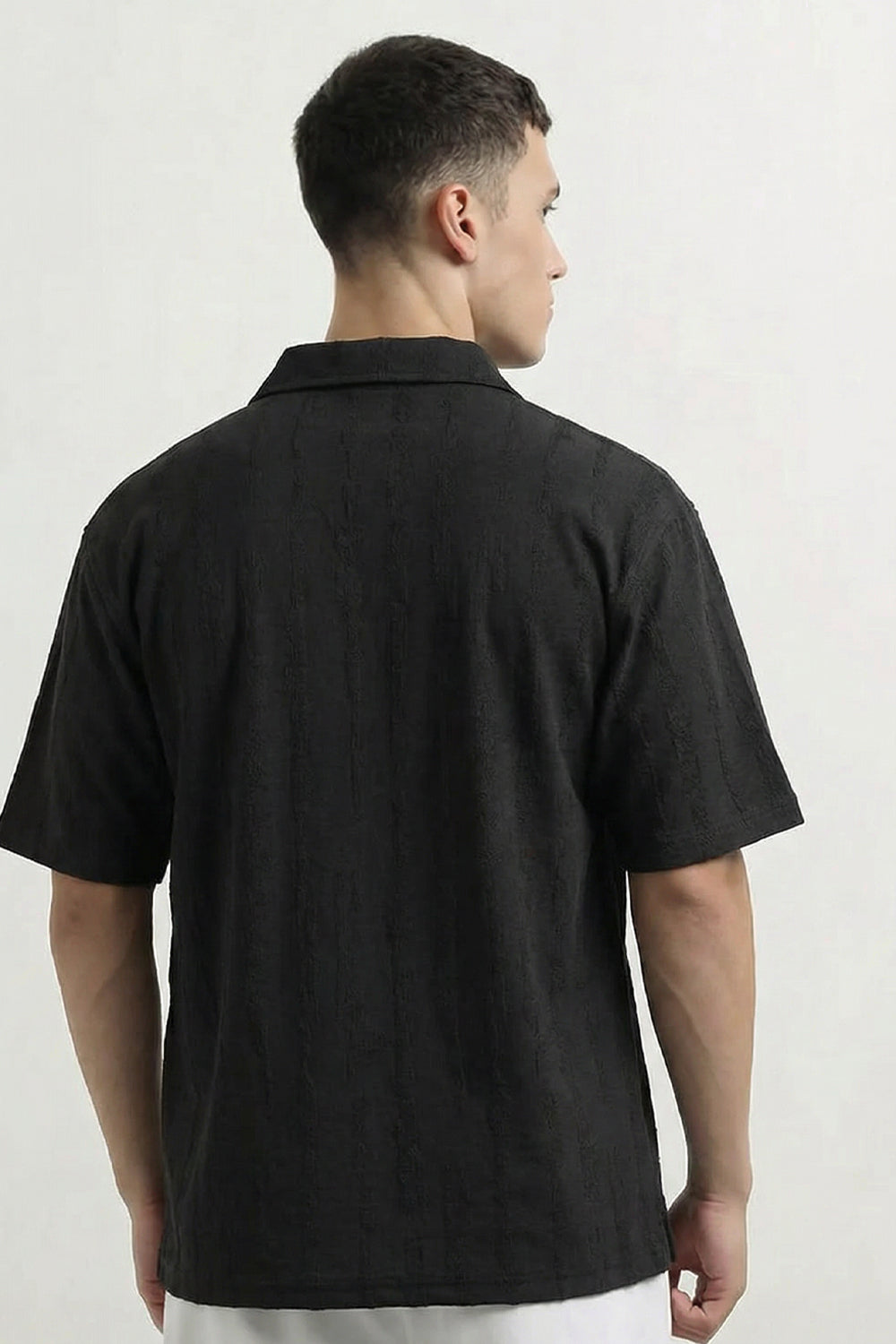 Vista Zip Textured Polo