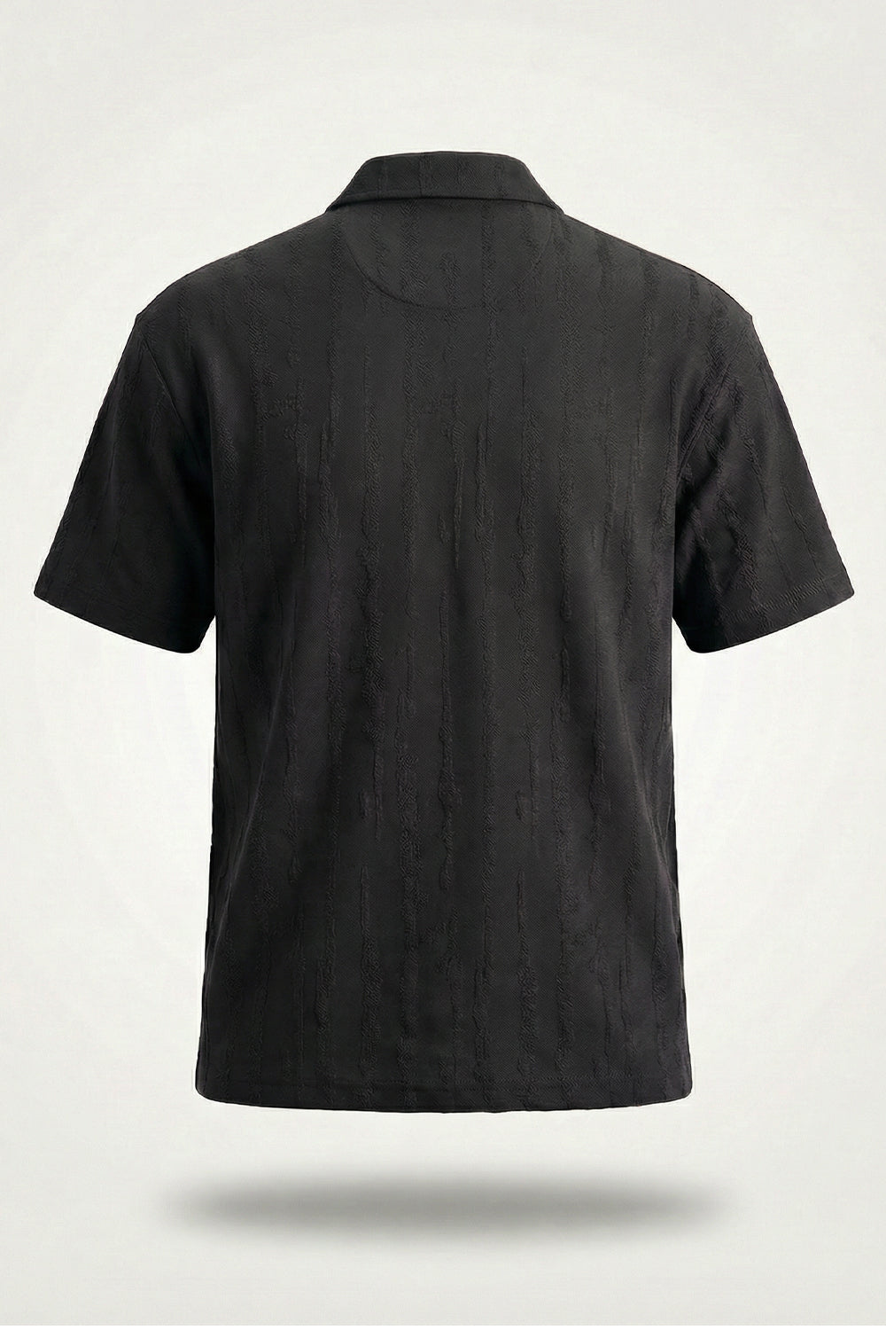 Vista Zip Textured Polo