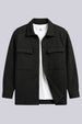 Textured Relax Fit Shacket