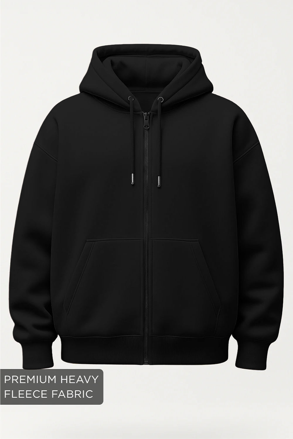 Premium Heavy-Fleece Zipper Hoodie