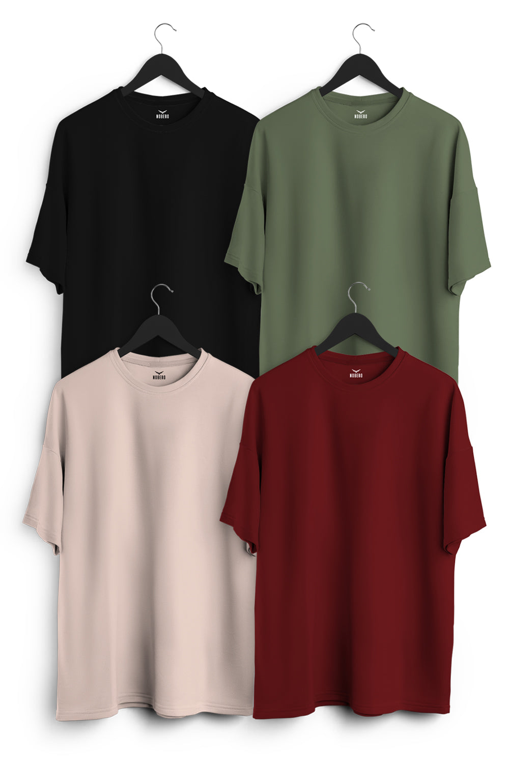 Oversized Tees - 4-Pack