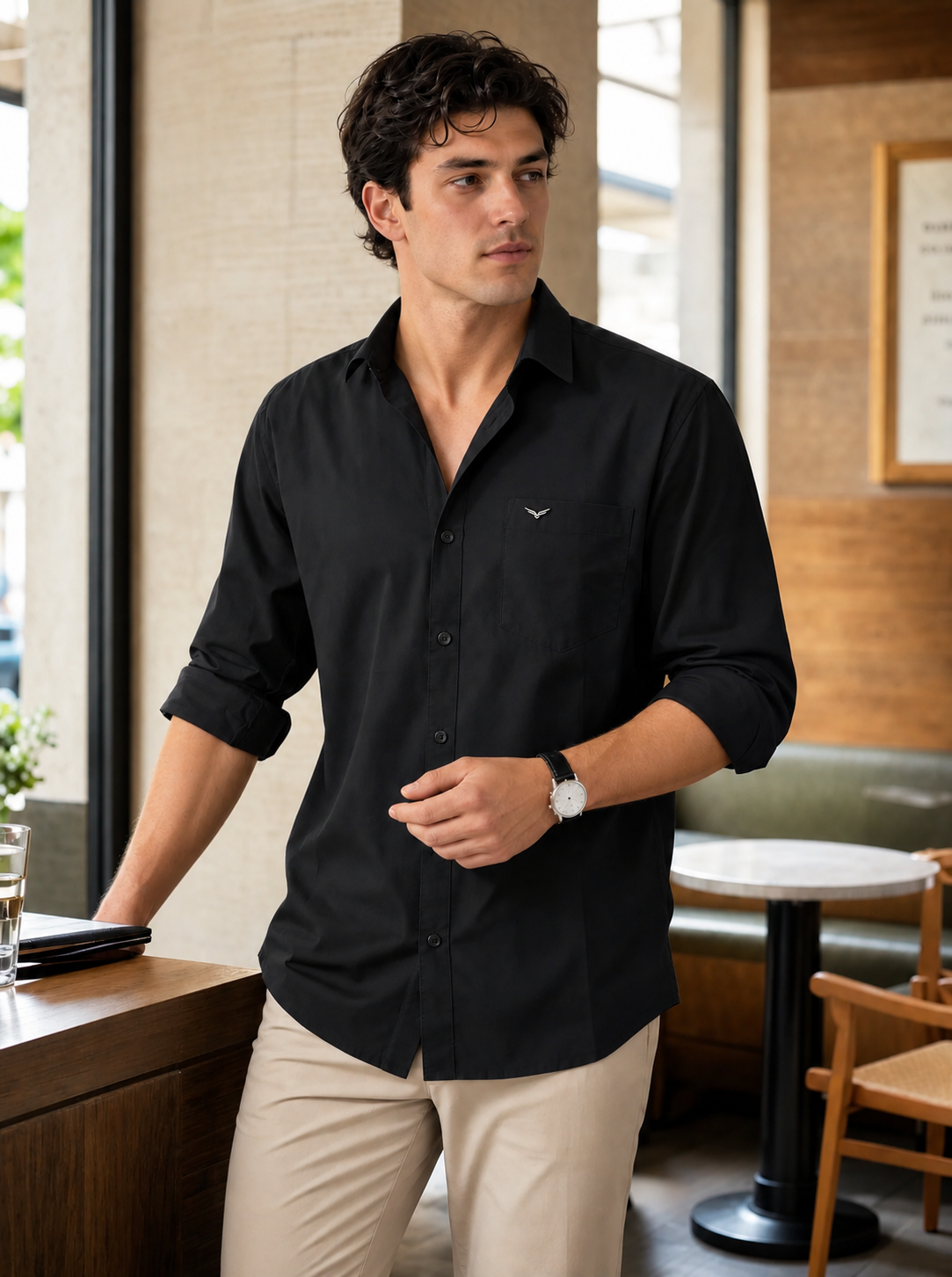 Signature Cotton Poplin Shirt
