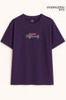 Bloom Differently - Floral Oversized Fit Women Tee