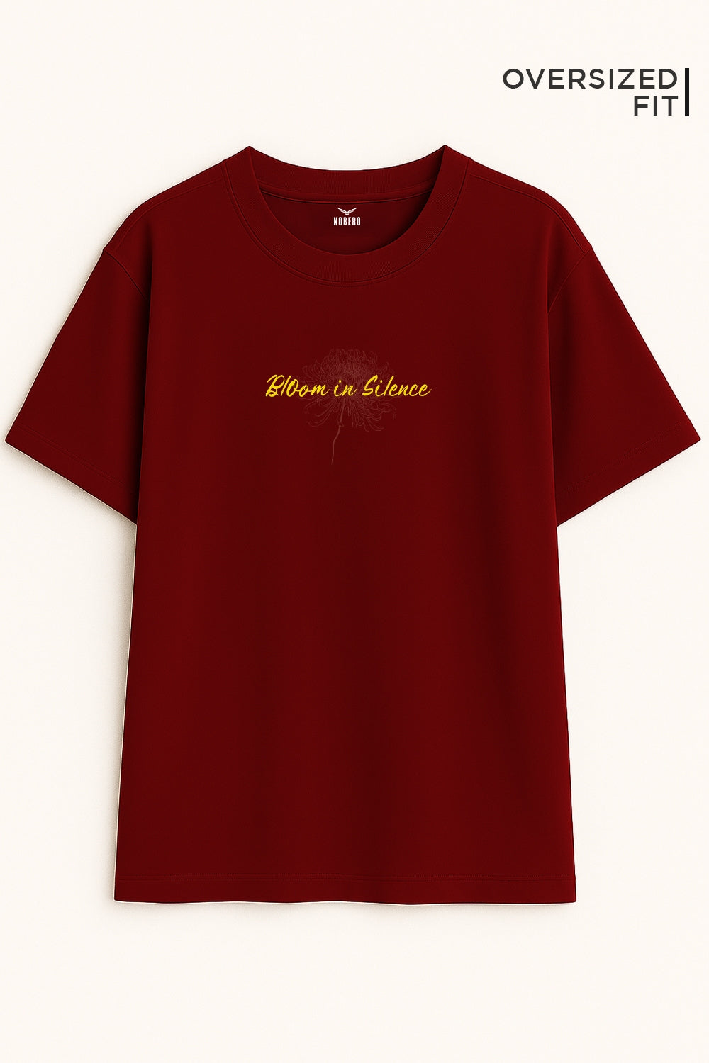 The art of silence Oversized Fit Women Tee