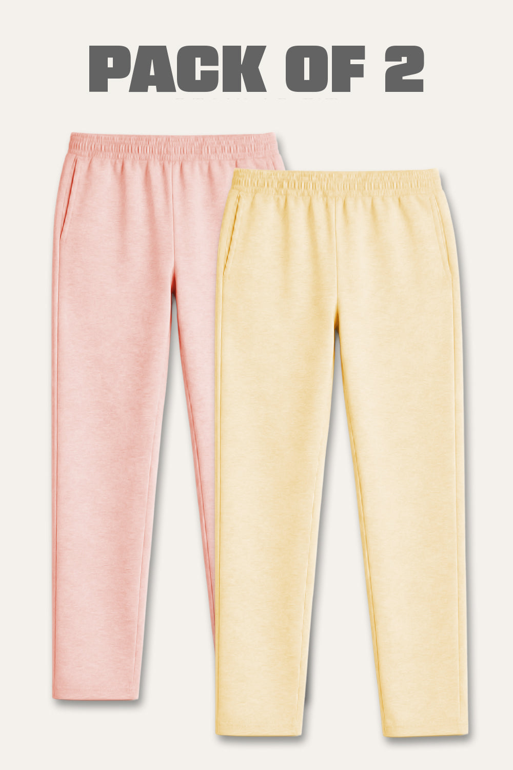 2 Pack -Straight Leg Women's Joggers