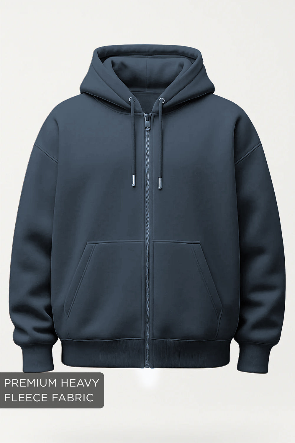 Premium Heavy-Fleece Zipper Hoodie